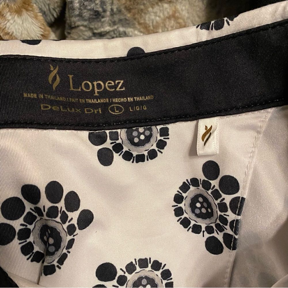 Nancy Lopez Women’s Golf Shirt Delux Dri Size L - Picture 4 of 8